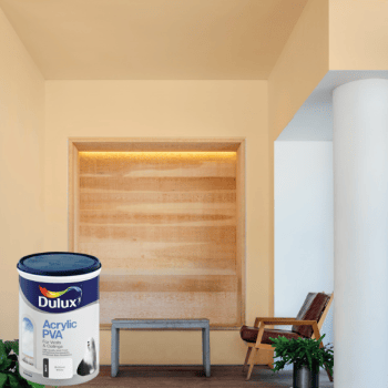 Dulux Acrylic PVA - (gold colour swatch variations)