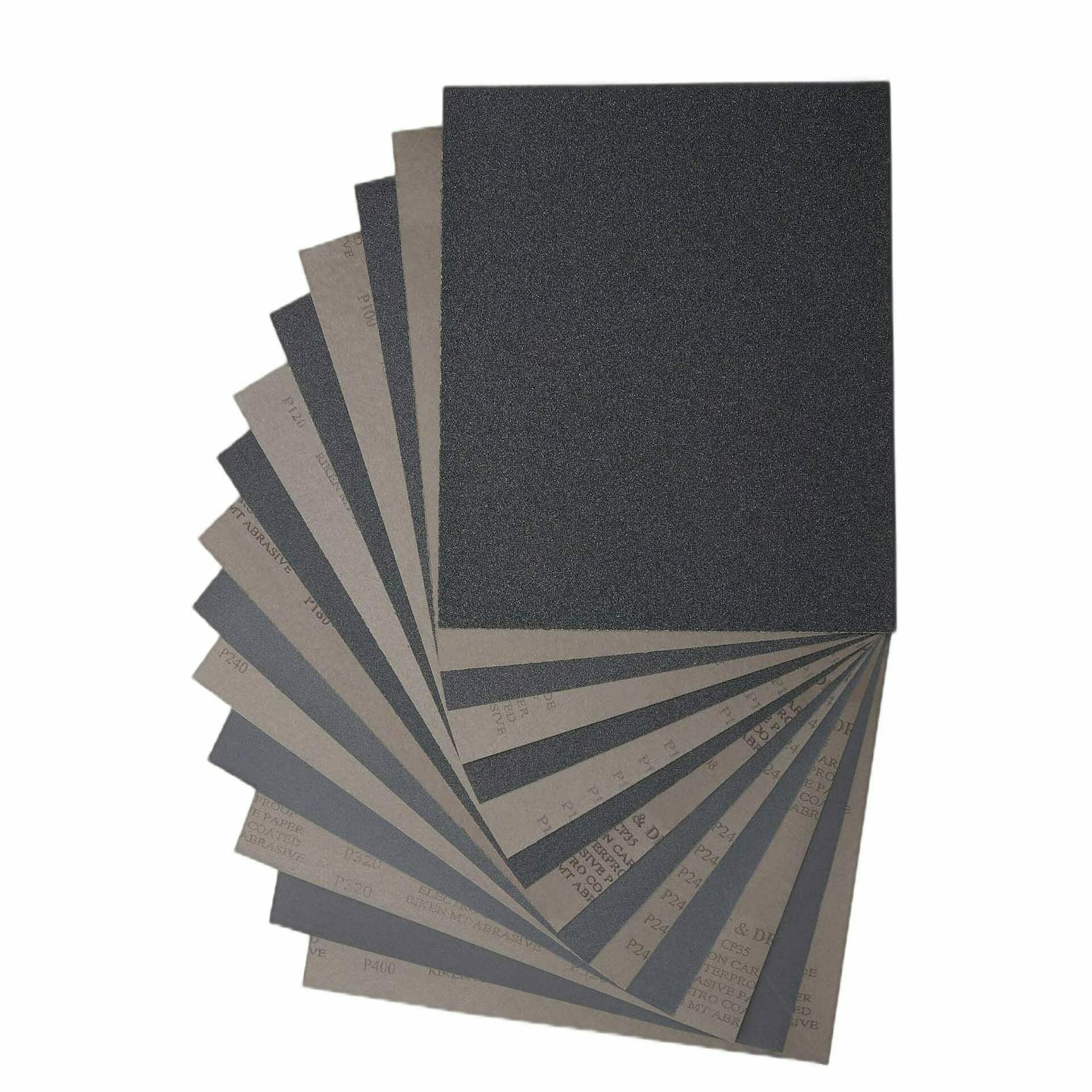 Sandpaper Sheets P120 Hyper Paint Pty Ltd