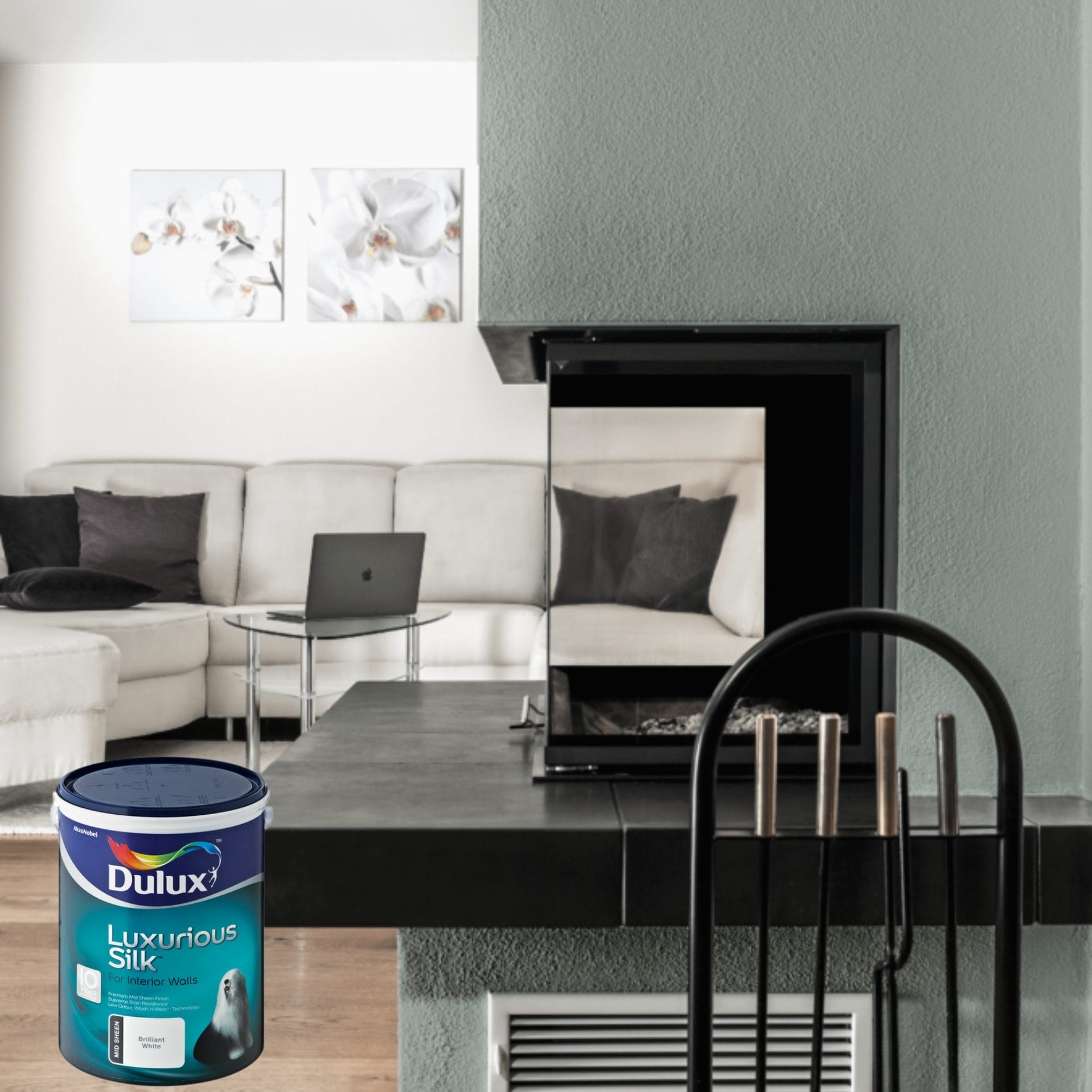 Dulux Luxurious Silk - (natural color swatch variations)