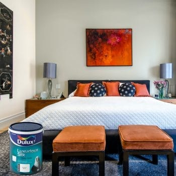 Dulux Luxurious Silk - (ocher color swatch variations)