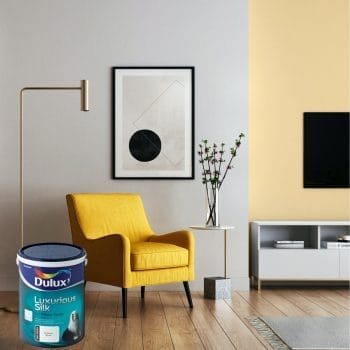 Dulux Luxurious Silk - (yellow color swatch variations)
